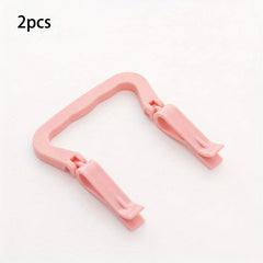2pcs Trash Bag Clips Garbage Bin Clamp Anti Slip Fixation Clip