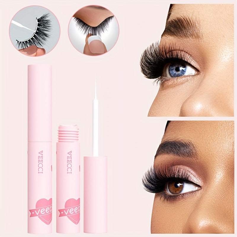 Strong Hold Eyelash Adhesive Strip Cluster False Lash Glue Clear