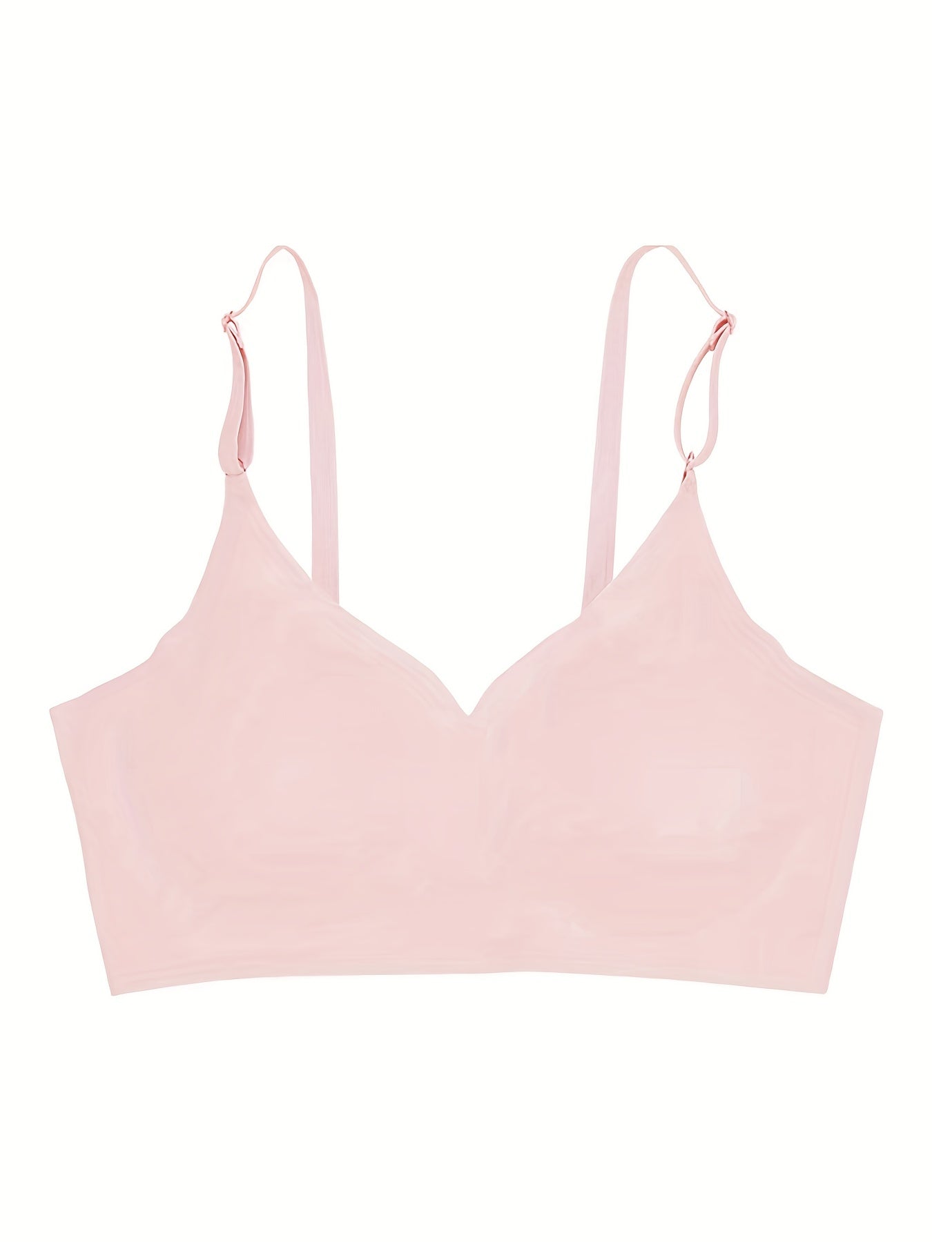 4pcs Seamless Wireless Bras Comfy & Breathable Intimates Women's Lingerie