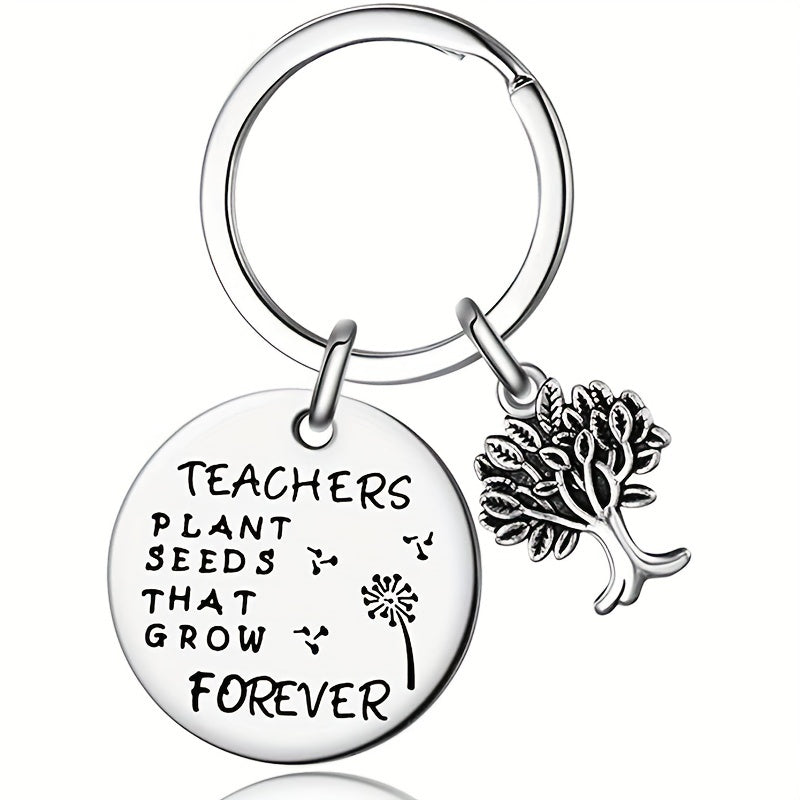 Teacher Keychain Thank You For Teacher Key Rings