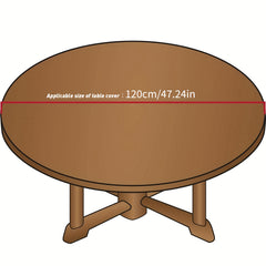 Waterproof Elastic Fitted Bohemian Tablecloth 121 152
