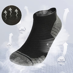 Breathable Compression Ankle Socks for Running