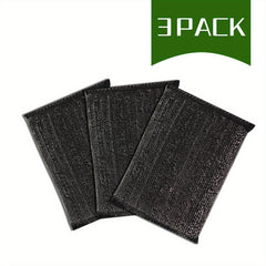 3pcs Steel Scrub Sponges for Sparkling Clean Dishes
