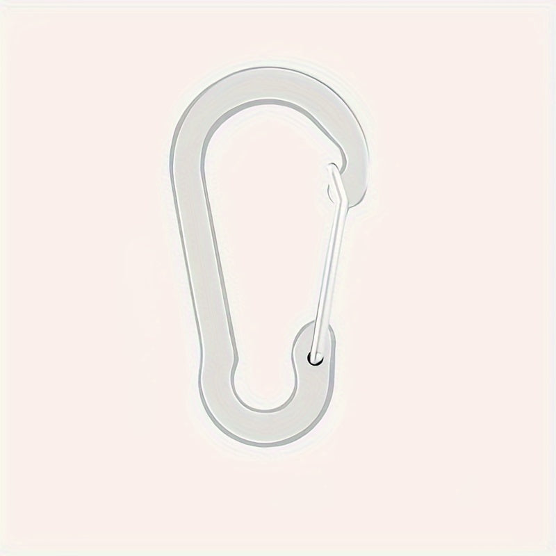 6pcs Aluminum Alloy Buckles Quick Release Carabiner for Camping