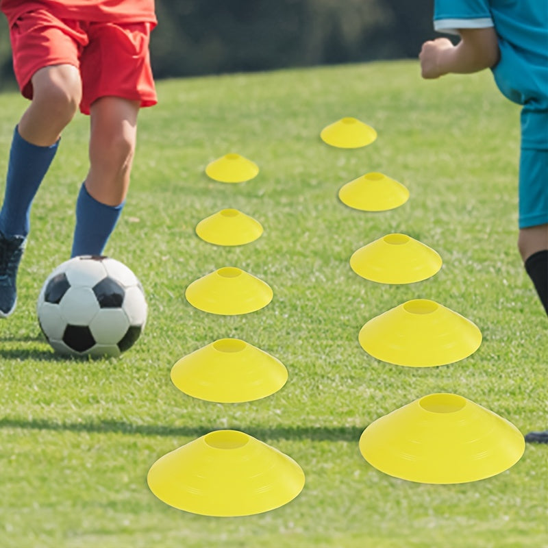 10pcs Soccer Ball Training Disc Football Training Equipment