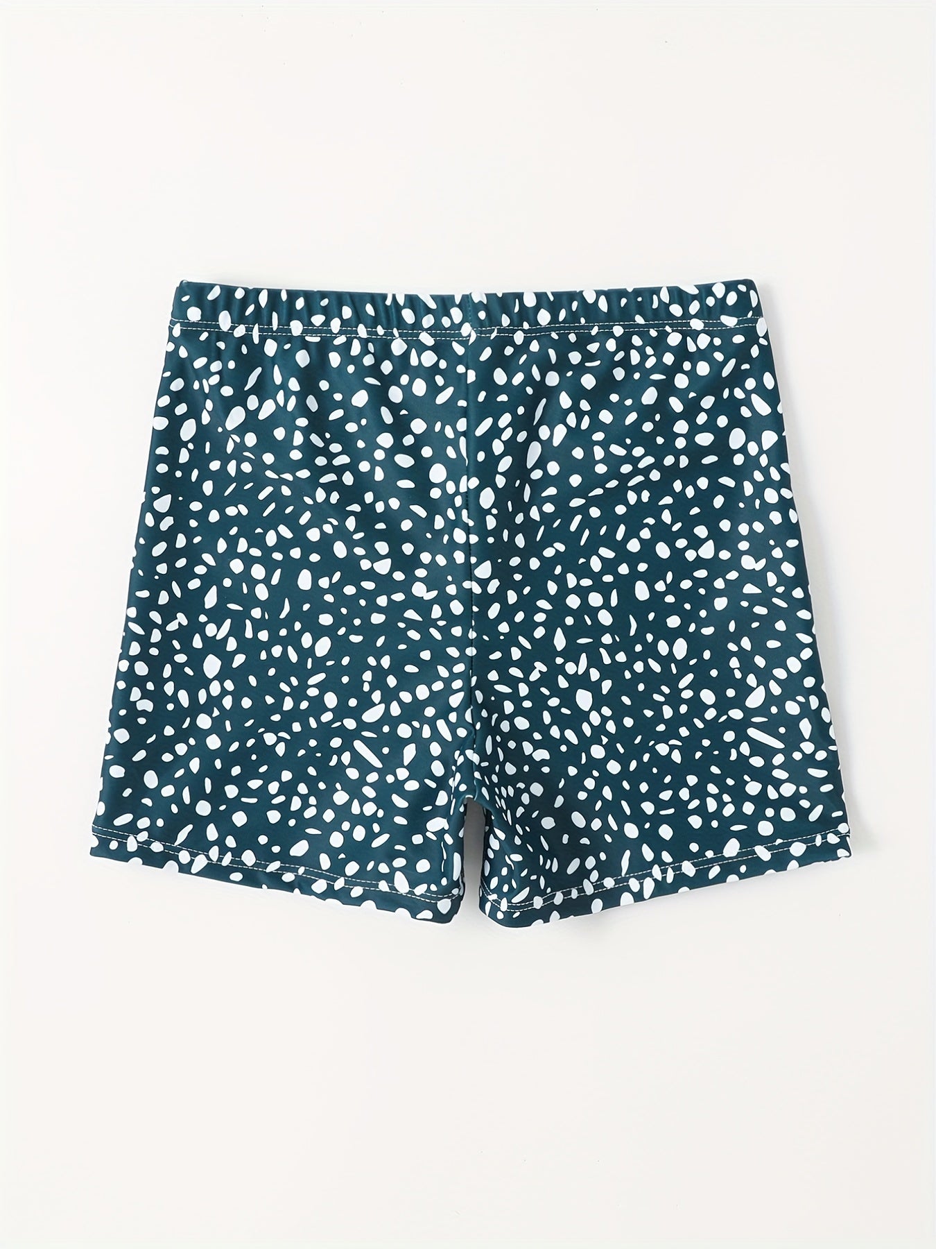 Boys Swim Trunks Stripe Print Elastic Waist Beach Pants SwimShorts Kids Clothes