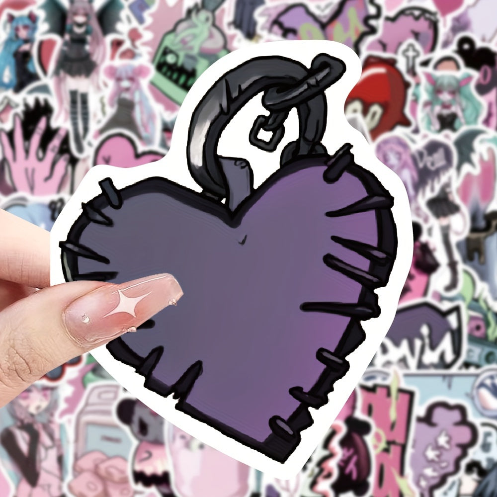 50pcs Hot Lady Series Graffiti Stickers DIY Sticker