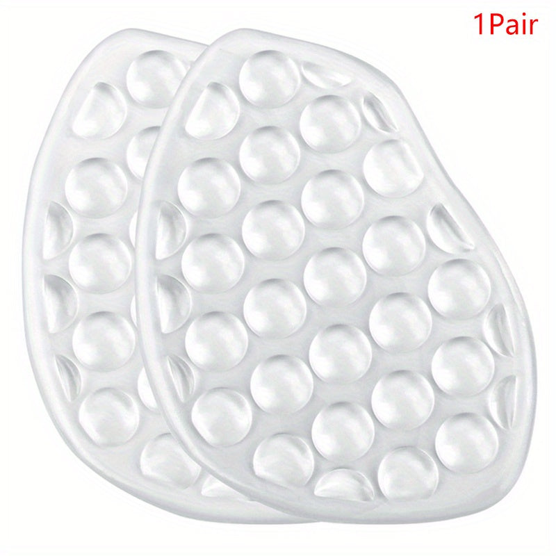 2pcs Half Insoles High Heel Shoes Forefoot Non-slip Cushion Relief Shoe Pads