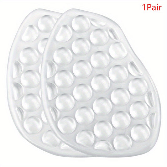 2pcs Half Insoles High Heel Shoes Forefoot Non-slip Cushion Relief Shoe Pads