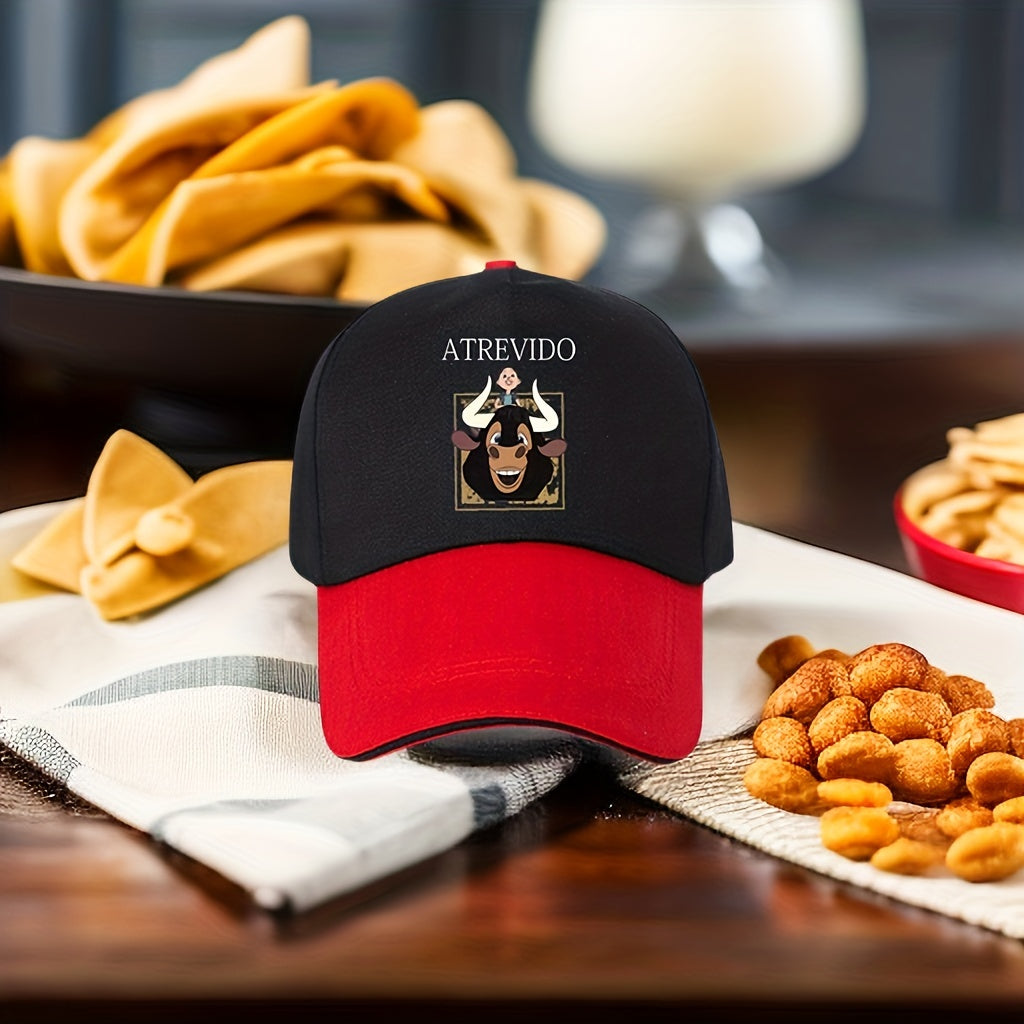 Spanish Running Of The Bulls Baseball Cap Sports Visor