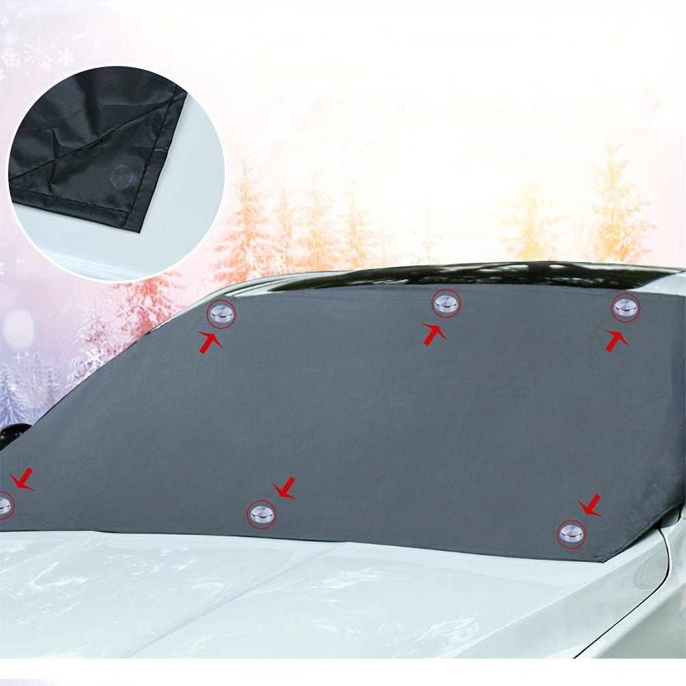 Automobile Magnetic Sunshade Cover Car Windshield Snow Sun Shade