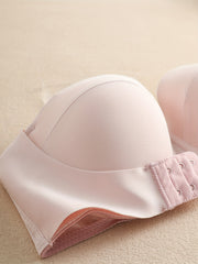 3pcs Front Buckle Strapless Push Up Bras for Women