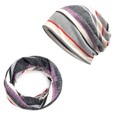 Cotton Slouchy Beanie Thin Skull Cap for Women