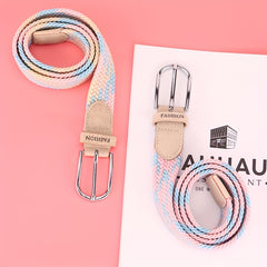 Men's Canvas Buckle Belt for Jeans Pants Clothing