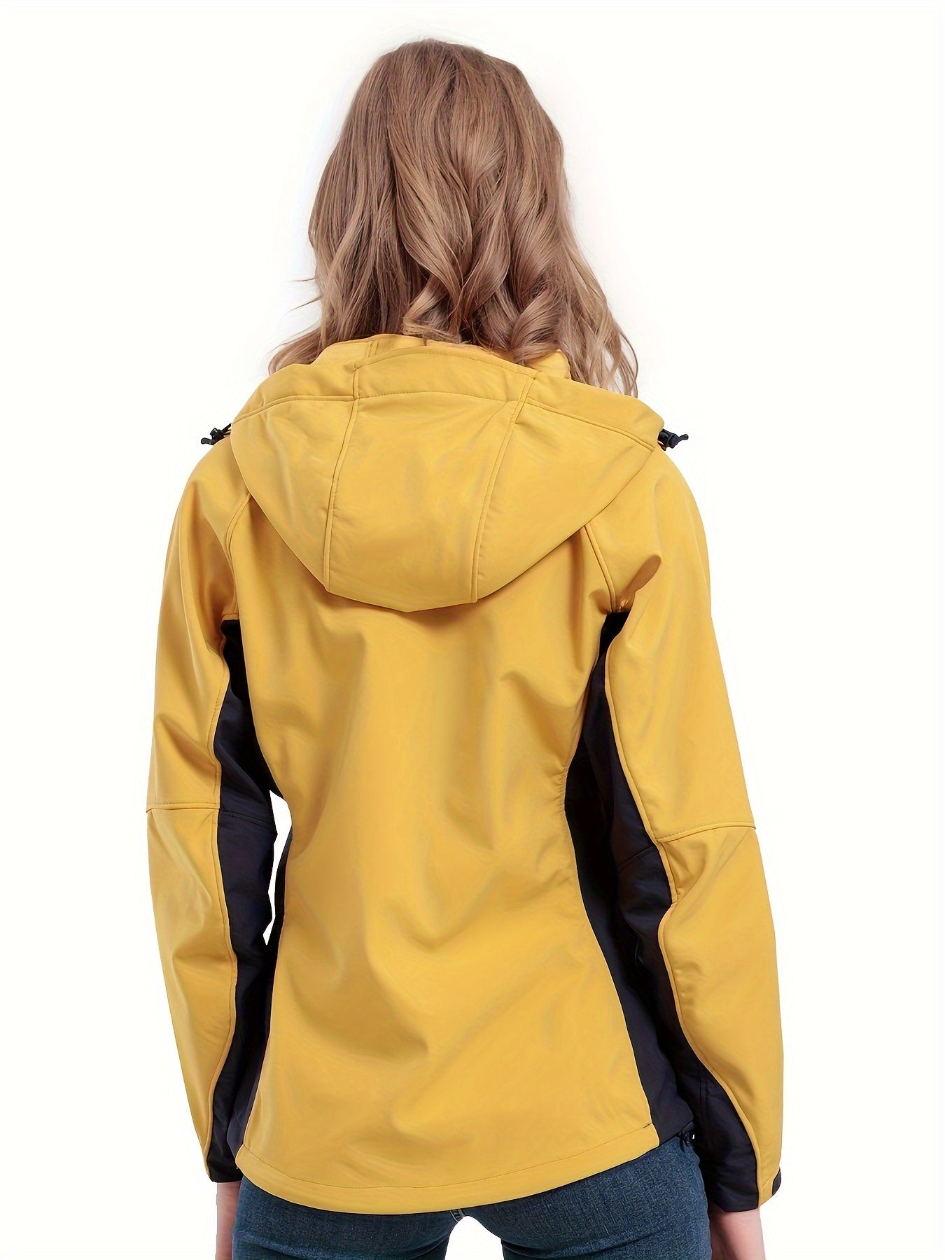 Women's Soft shell Fleece Winter Thermal Hooded Jacket