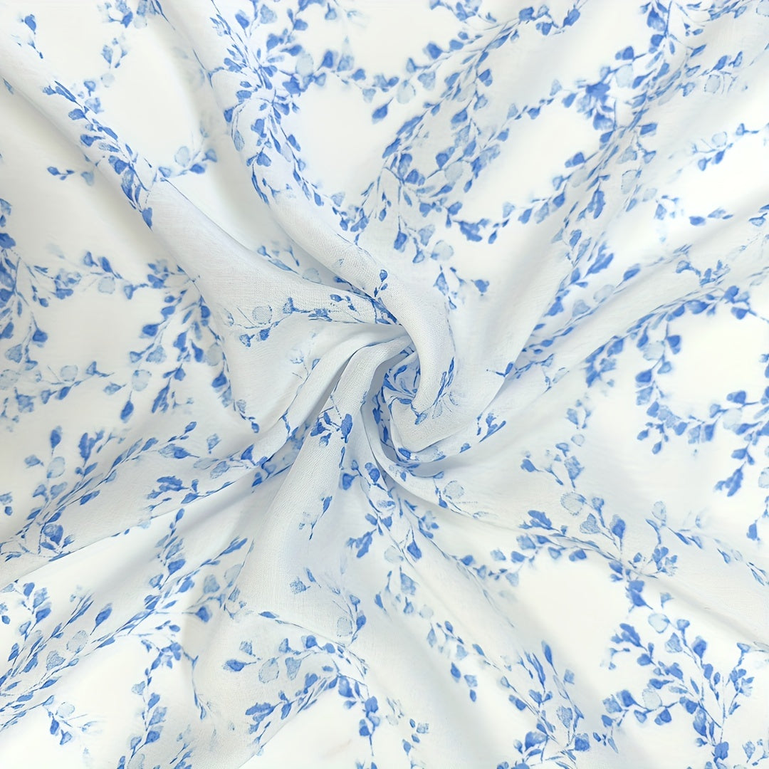 1pc Faux Cotton Fabric Diy Cloth Pants Dress Fabric 1yard Cut Size