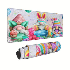 Large Santa Claus Mouse Pad 29.97x80.01cm Non-Slip Rubber Base