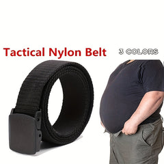 Men's Adjustable Tactical Belt With Buckle
