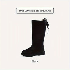 TARANIS Lace Up Boots For Girls Lightweight Non Slip Boots