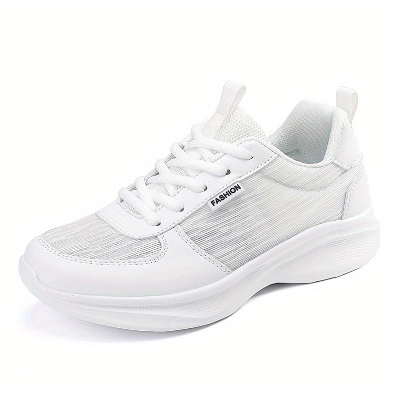 Women's Lace Up Mesh Running Shoes Casual Sneakers Non Slip