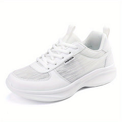 Women's Lace Up Mesh Running Shoes Casual Sneakers Non Slip