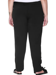 Sports Pants Tie Waist Stretch Fitness Pants With Pockets