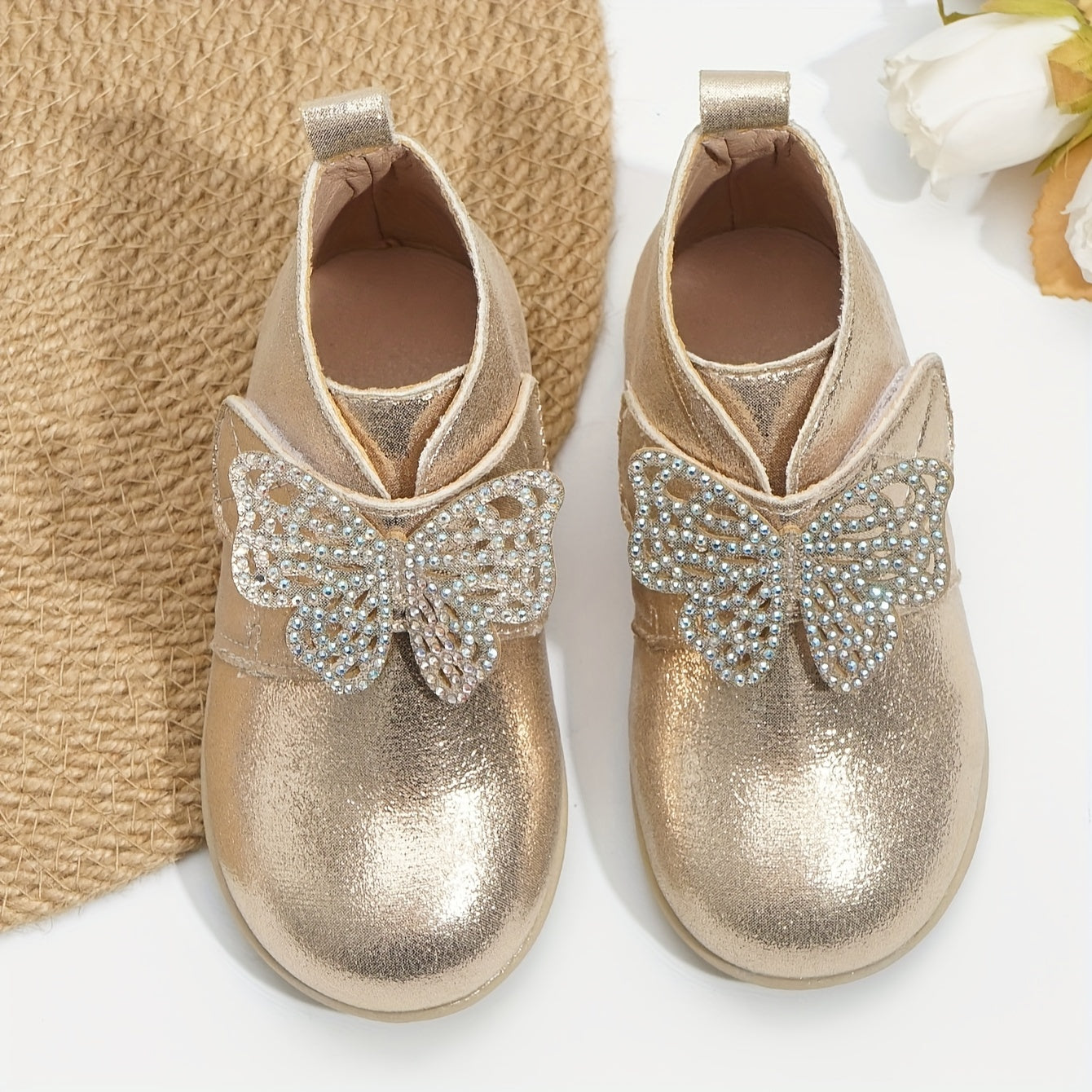 Casual Butterfly Boots For Girls Non Slip Boots For Indoor Outdoor Travel