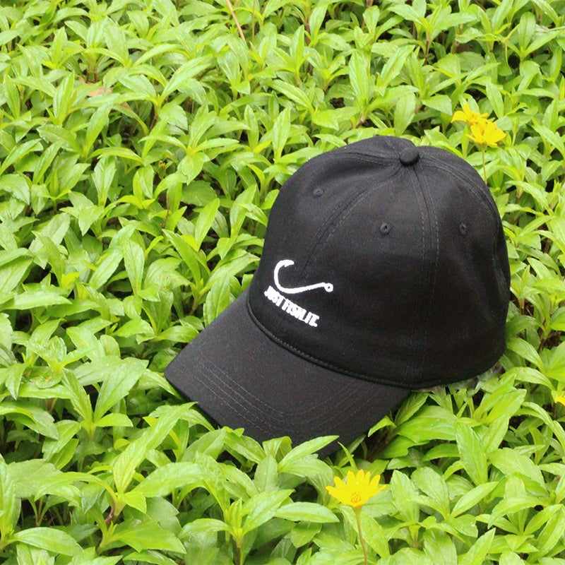 Letter Embroidered Baseball Cap Fishing Hat Breathable Soft Cotton Hat