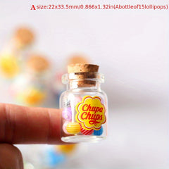 Mini Kitchen Food Play Model Scene Ornaments