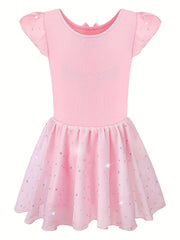 Sequined Dancing Dress for Girls Kids