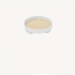 Modern Round Decorative Tray for Skincare and Perfume Storage