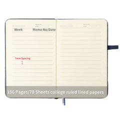 Pocket Notebook Journals 2 Pack 9 X 14 100gsm 156 Pages Moon And Stars