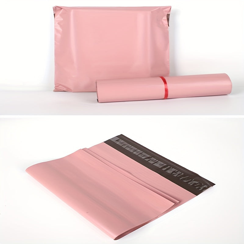 50pcs Printed Thankyou Express Bag Logistics Waterproof Packaging Bag