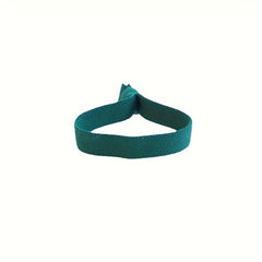 5pcs Men's Hair Ties High Elasticity Anti-slip Ponytail Holder