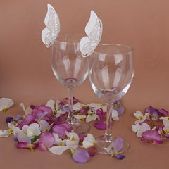 50pcs Butterfly Table Mark Wedding Party Place Cards