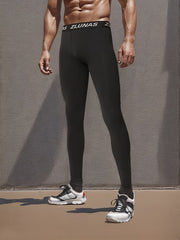 Men's Long Compression Pants Quick Dry Athleisure