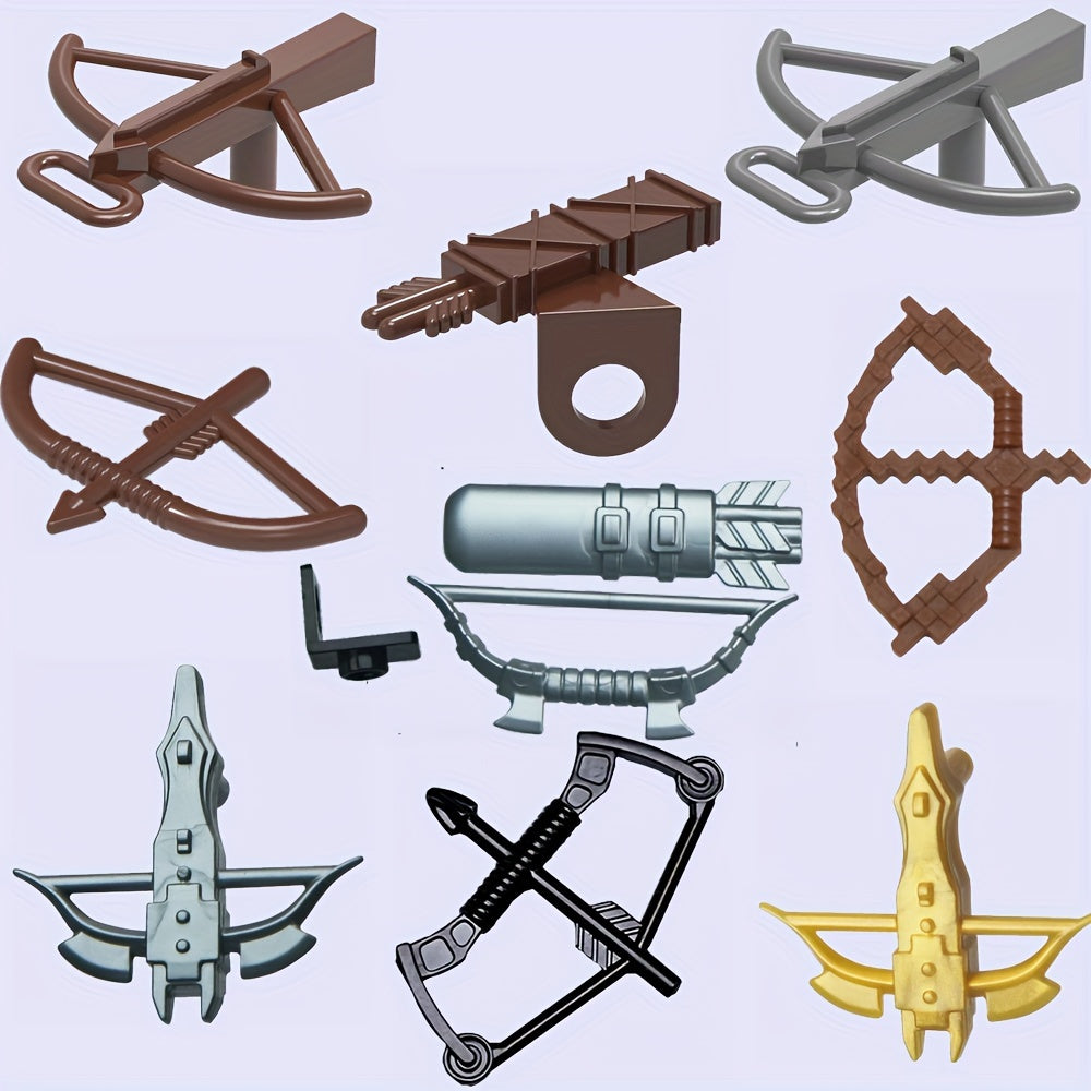Ancient Warrior Bow and Arrow Set Hero Movies Mini Building Blocks Toy DIY