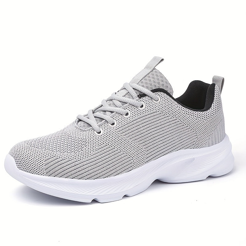 Men's Knit Breathable Running Shoes Outdoor Athletic Sneakers