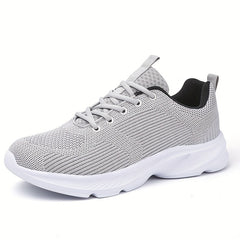 Men's Knit Breathable Running Shoes Outdoor Athletic Sneakers