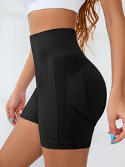 High Waist Seamless Yoga Shorts Butt Lifting Activewear