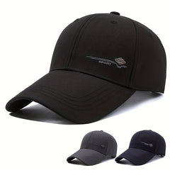 Unisex Sunshade Long Brim Baseball Cap for Outdoor Sport