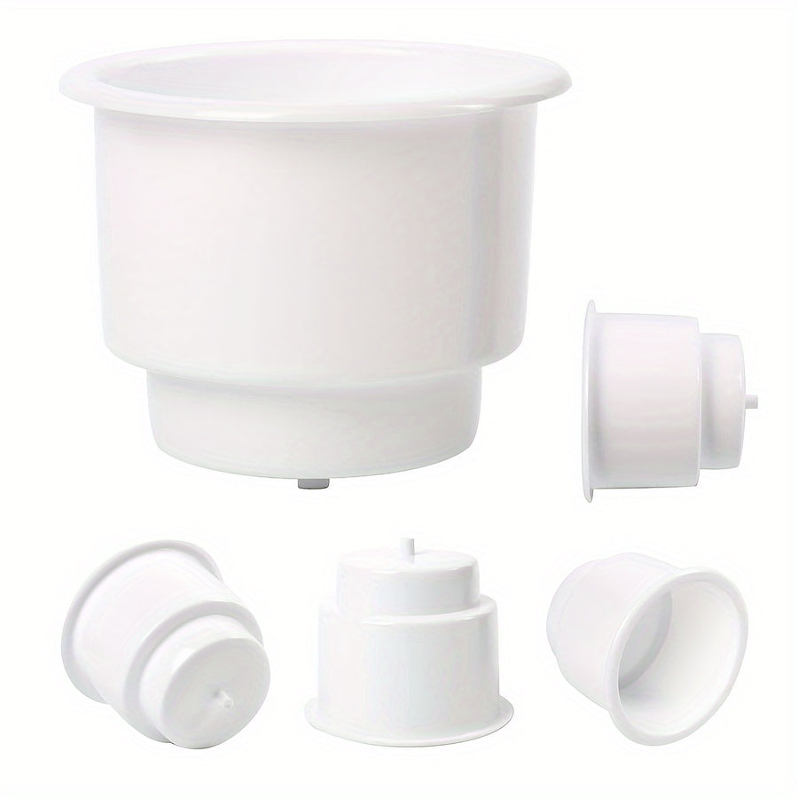 4pcs Plastic Cup Holder for Boat Car Marine RV Yacht Chair