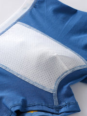 4pcs Astronaut Print Boys Cotton Boxer Briefs
