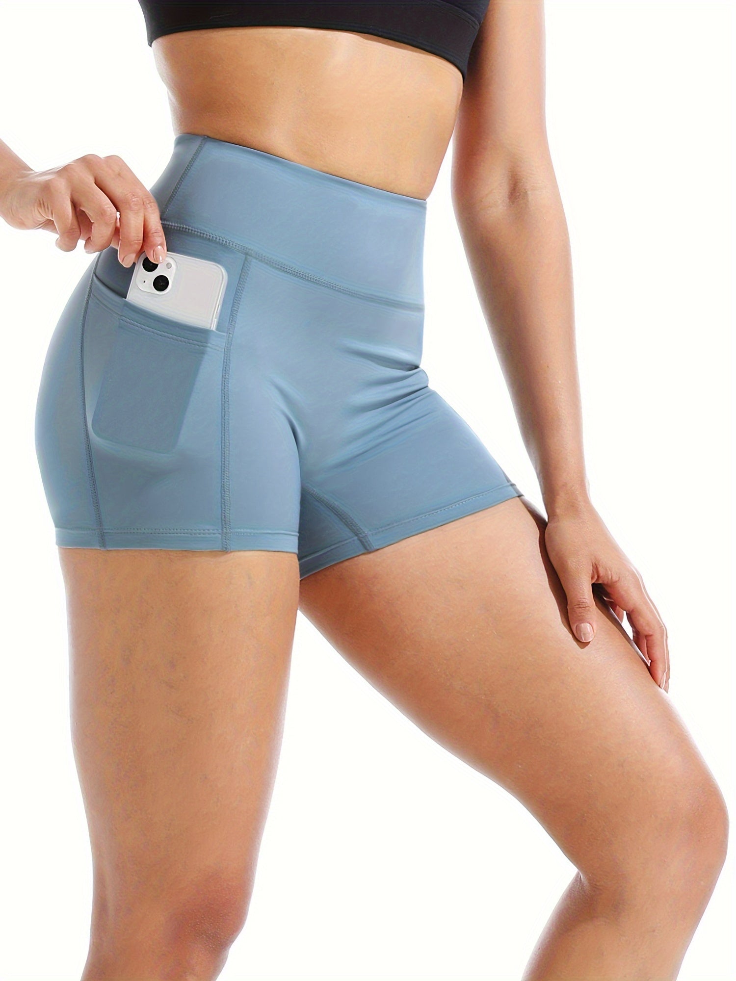 High Waist Quick Drying Tight Shorts Yoga Shorts Women's Activewear