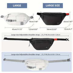 Waterproof Waist Bag Men's Women's Messenger Bag Sports Bag for Running