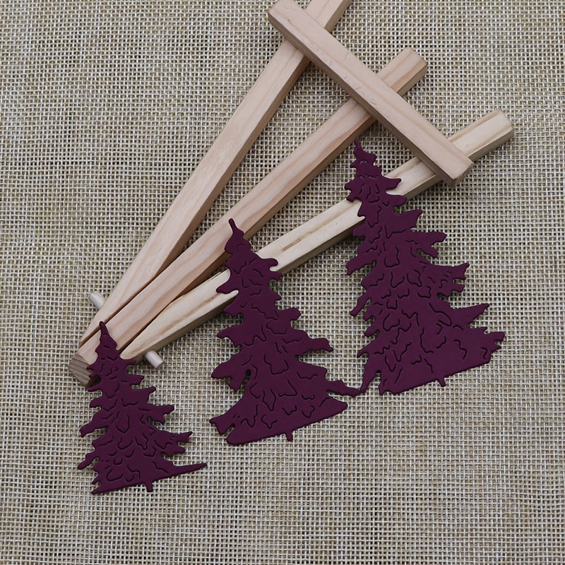 3pcs Tree Frame Metal Cutting Dies - Christmas Gift