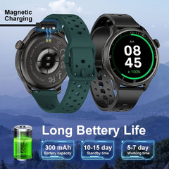 Youth Demon GPS Smart Watch with Compass Altitude Air Pressure AMOLED Display