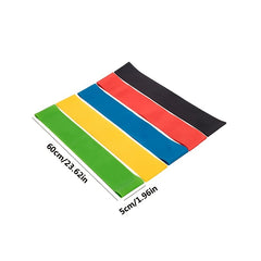 5 Piece Resistance Bands Set for Full Body Workouts