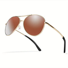 Men's Aviator Sunglasses Windproof Eye Protection Glasses UV Protection