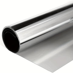 Privacy Window Film Silvery Mirror Glass Self Adhesive Matte Bathroom